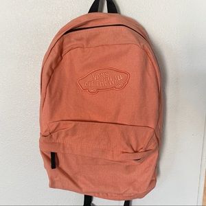 Salmon Pink Vans Backpack